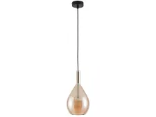 NEWPORT 7230 7231/S mat.black amber , Подвесной светильник, Matte black Amber glass+matte white glass D15*H28,8/250 cm G9 1*7W