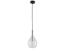NEWPORT 7230 7231/S mat.black clear , Подвесной светильник, Matte black Clear glass+matte white glass D15*H28,8/250 cm G9 1*7W