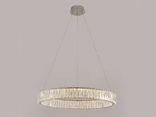 NEWPORT 8240 8240N/60 chrome , Люстра, Chrome Сlear crystal D60*H7,6/500 см LED 44W 3960Lm 3100-4000К