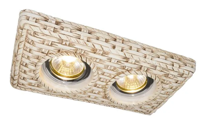 Точечный встраиваемый светильник Arte Lamp PEZZI A5207PL-2WC | Дом Декора