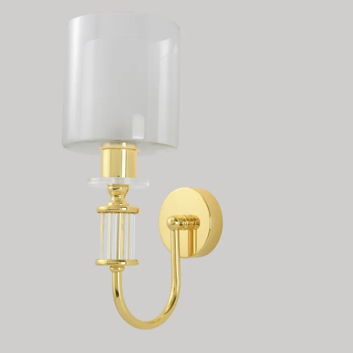 Бра Crystal Lux ELENA AP1 GOLD | Дом Декора