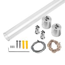 Комплект подвесного гориз крепежа двойной Profiled круглого силикон профиля 4428хх с PVC трубкой Profiled Lightstar 442893