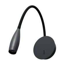 Бра 3W 160LM 3000K, черный Omega Lightstar 200337