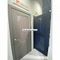 Межкомнатная дверь Uberture Perfecto 102 ДГ Серый бархат